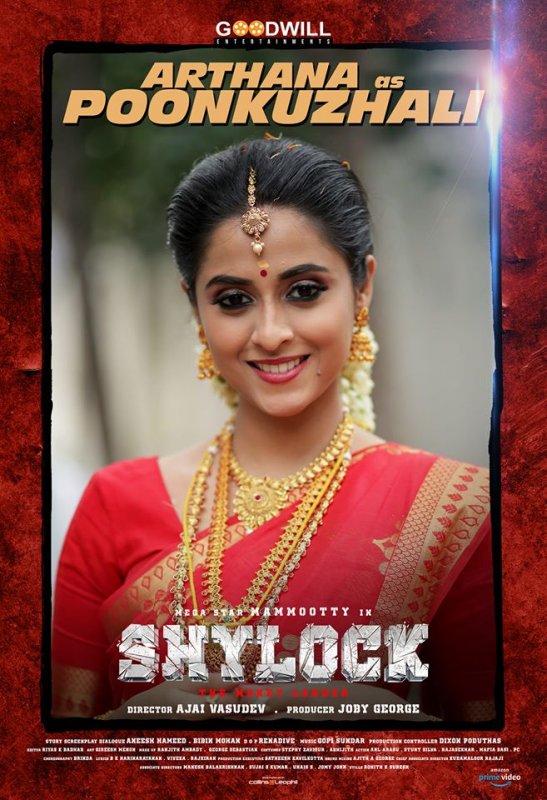 Arthana As Poonkuzhali In Movie Shylock 698