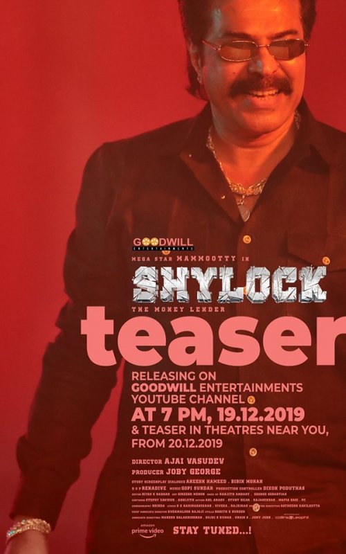 Mammootty Movie Shylock Teaser 796