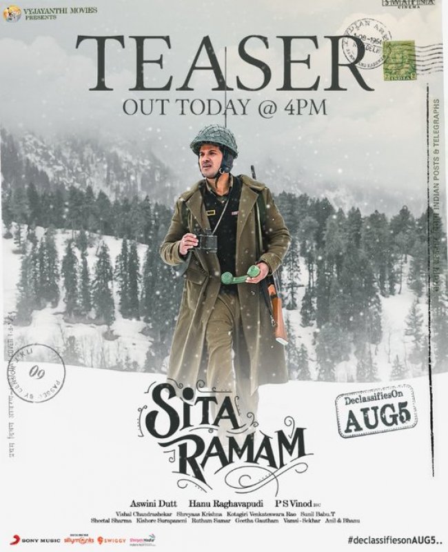 Latest Pic Sita Ramam Film Dulquer Salman 52