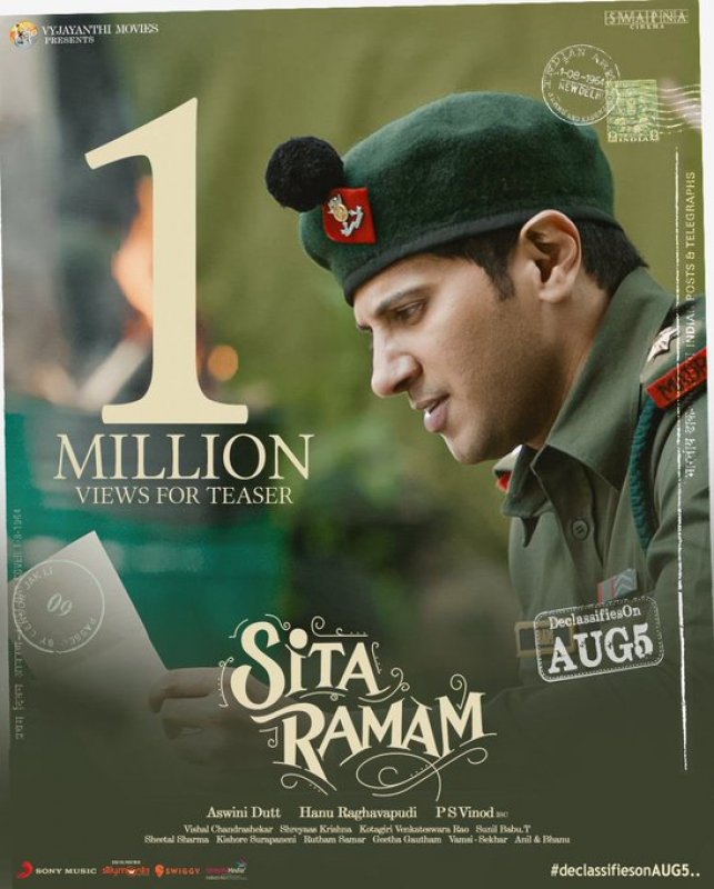 Sita Ramam Film Dulquer Salman New Photo 236