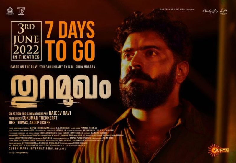 Nivin Pauly Thuramukham Releasing On June 10 780