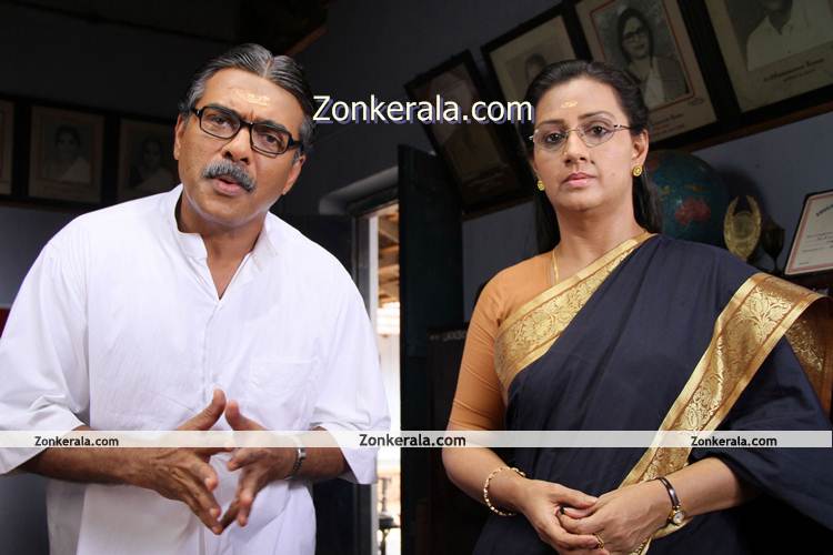 Vijayaraghavan And Menaka Vadhyar