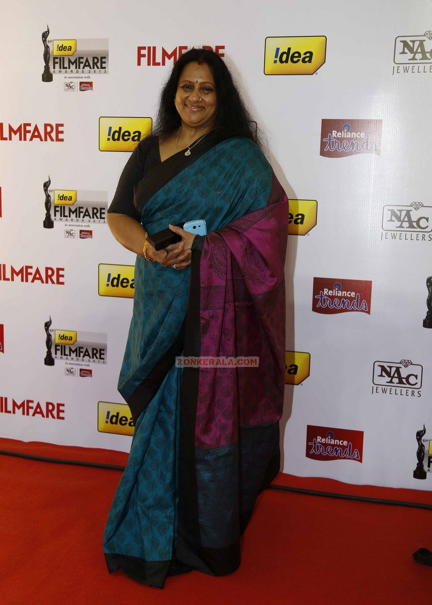 Ambika At The 61st Idea Filmfare South Awards 2013 426