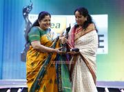 Chitra Receiving Filmfare Award 129