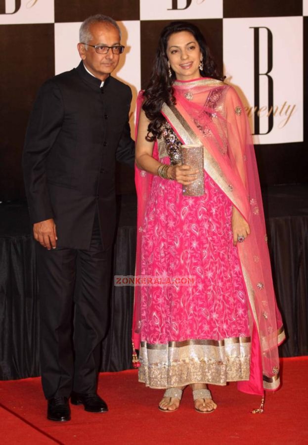 Juhi Chawla At Amitabh Bachchan Birthday 547