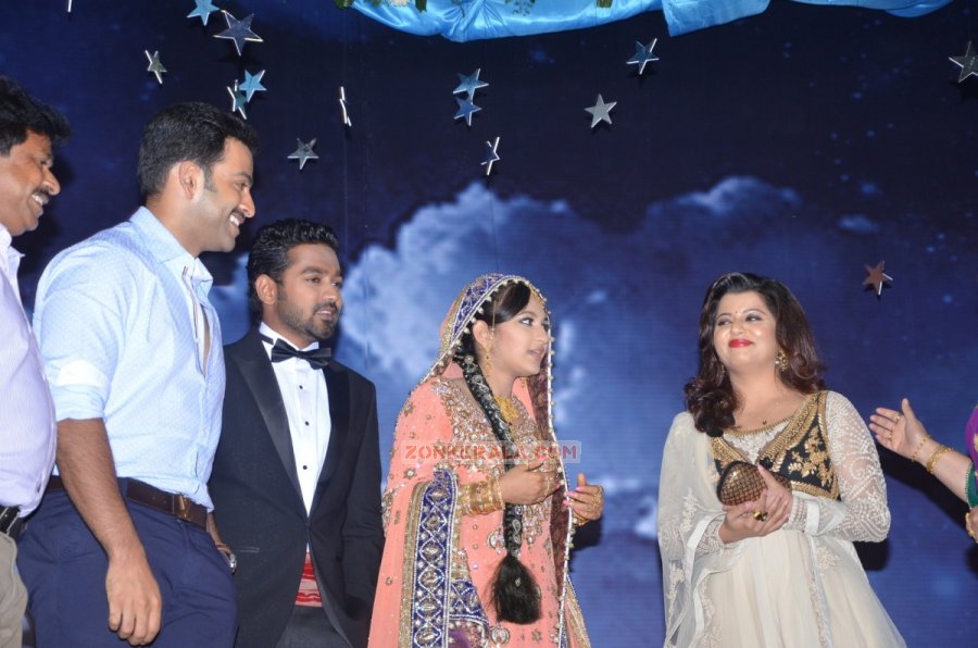 Prithviraj Supriya At Asif Ali Reception 121