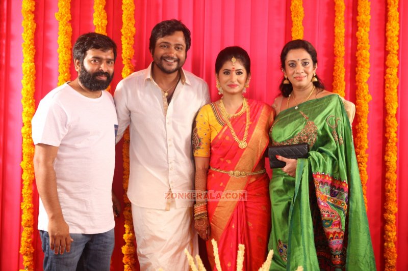 Malayalam Movie Event Bobby Simha Reshmi Menon Engagement New Pictures 9296