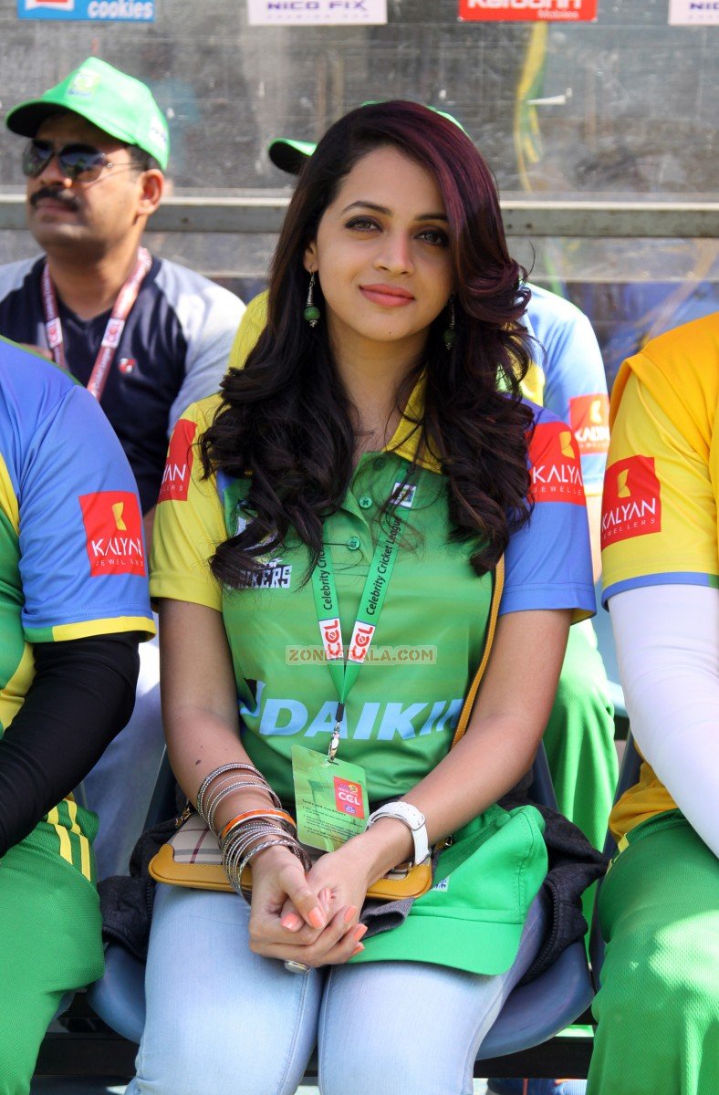 Actress Bhavana At Ccl4 460