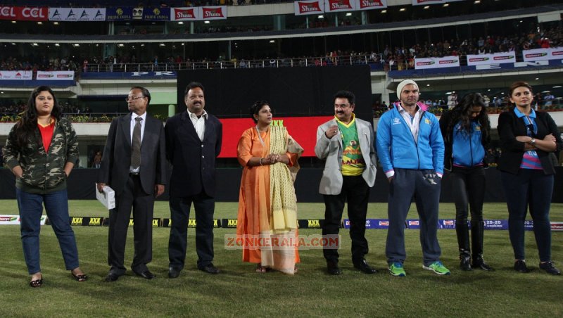 Latest Photo Function Ccl 5 Kerala Strikers Vs Mumbai Heroes Match 1201