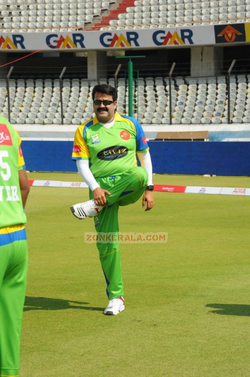 Mohanlal At Ccl 614
