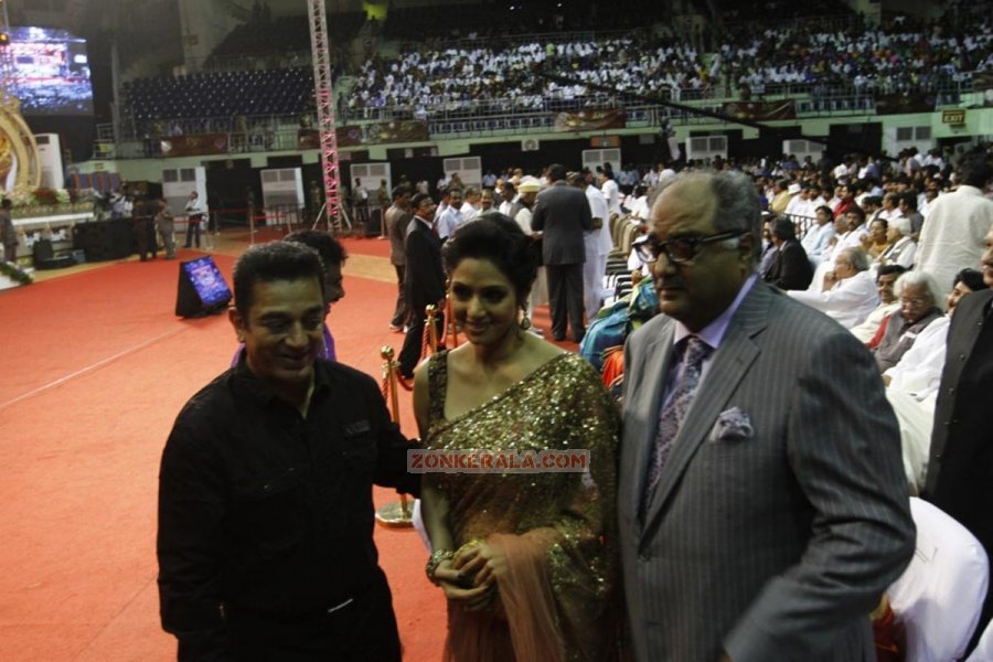 Kamalhaasan Sridevi And Boney Kapoor 551