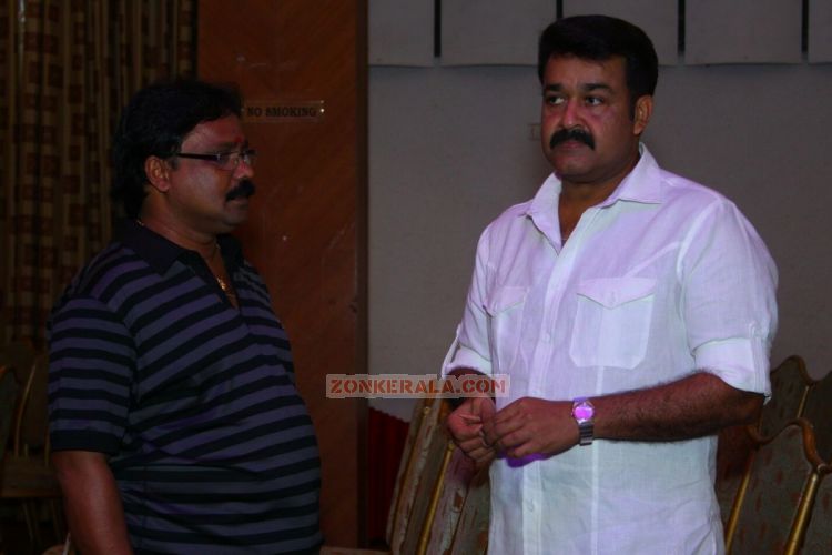 Mohanlal At Grandmaster Pooja 405