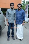 Kalidas And Jayaram At Oru Pakka Kadhai Launch 222