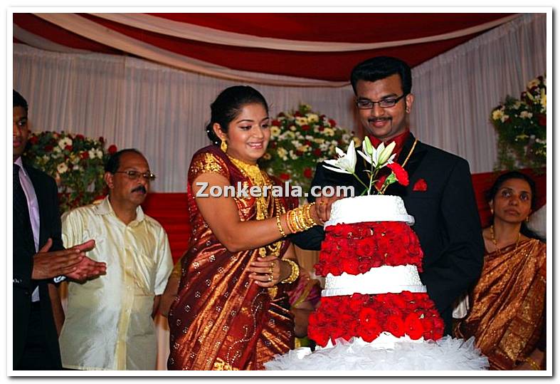 Actress Karthika Wedding Stills 1