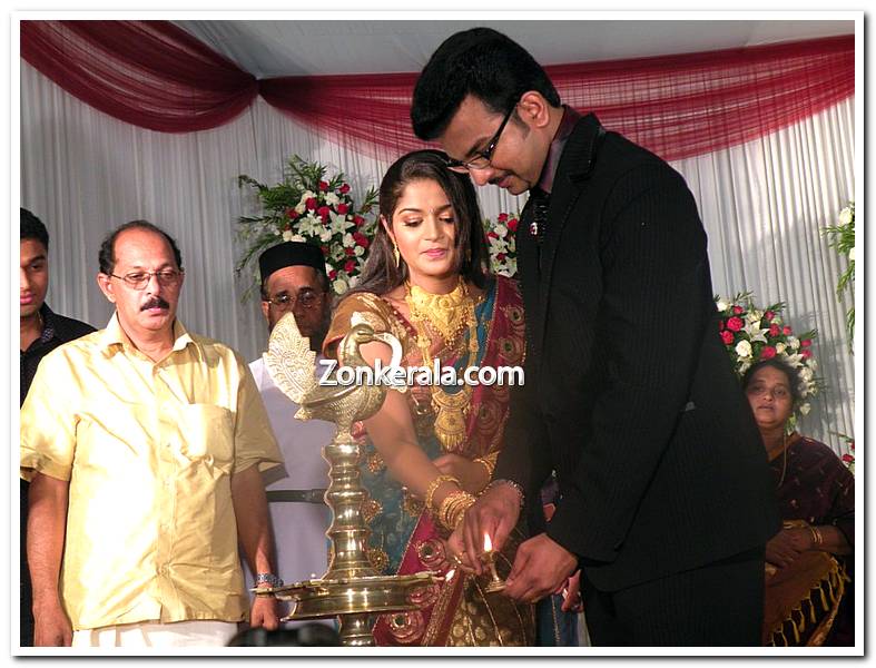 Karthika Merin At Wedding Reception 2