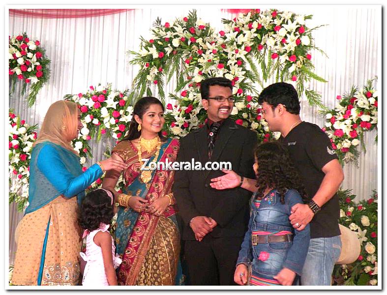 Karthika Merin Wedding Reception At Kakkanad 4