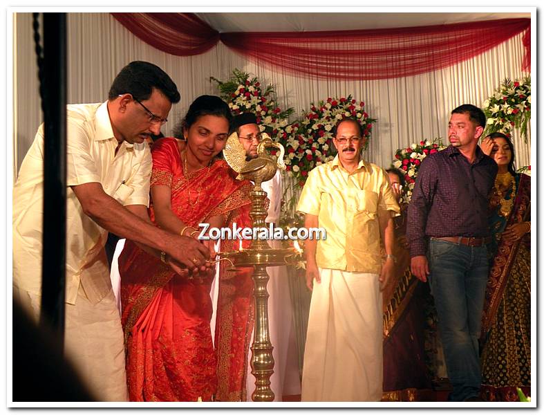 Karthika Parents Lighting Lamp