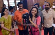 Manju Warrier At Life Through Lens Exhibition Stills 7726