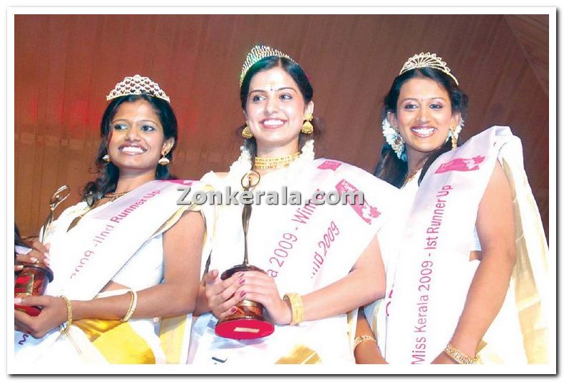 Miss Kerala 2009 Winners