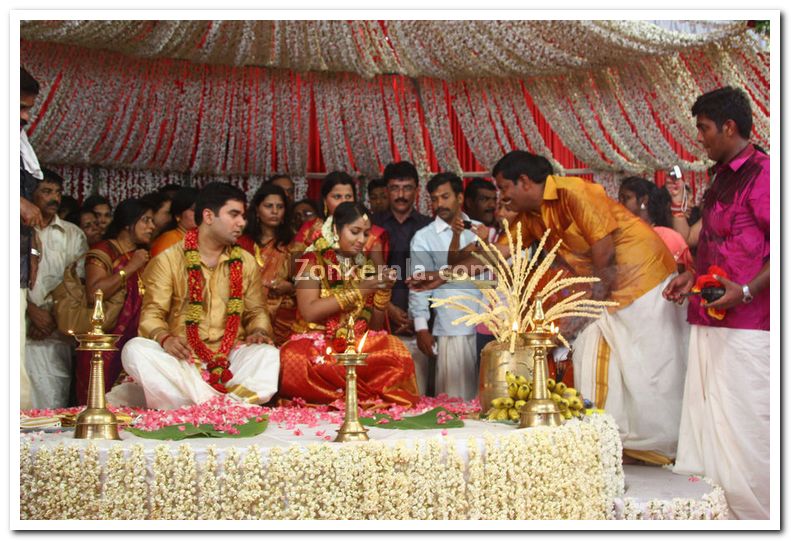 Navya Nair Marriage Photos 3