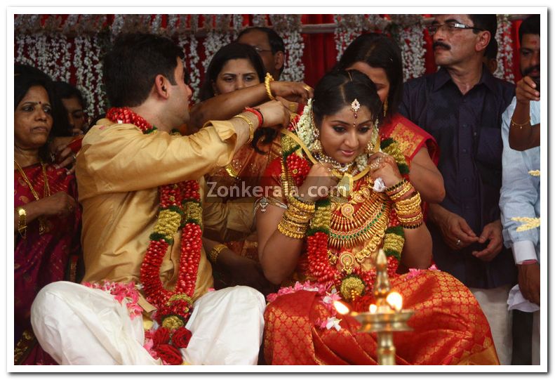 Navya Nair Marriage Photos 5