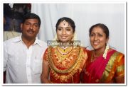 Navya Nair With Parents