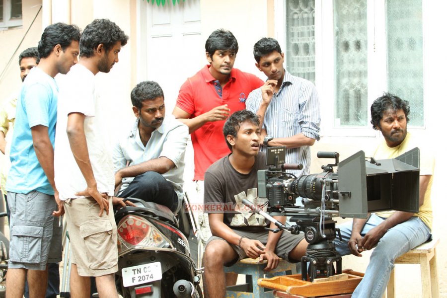 Neram Movie Working Stills 3580