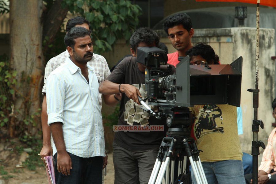 Neram Movie Working Stills 8786