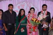 Jayam Ravi With Wife At Prasanna Sneha Wedding 96