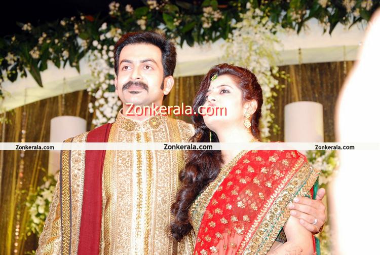 Prithviraj Supriya Marriage Reception Pics 2