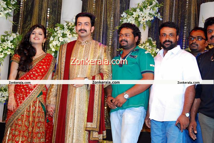 Prithviraj Supriya Menon Marriage Reception 3