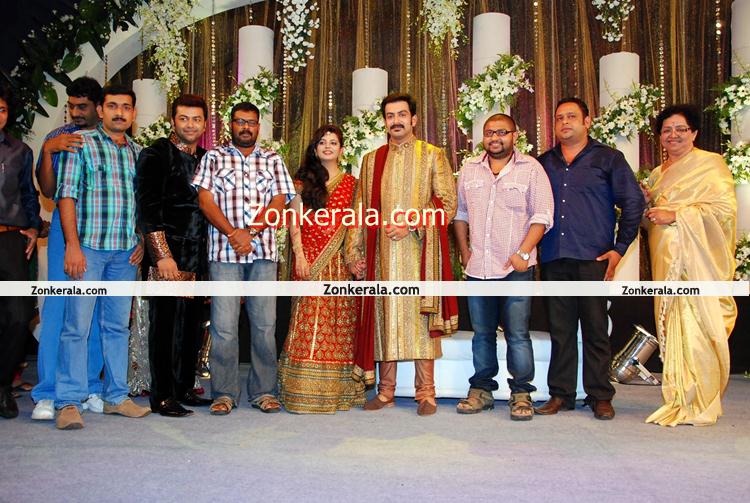 Prithviraj Supriya Menon Marriage Reception 8