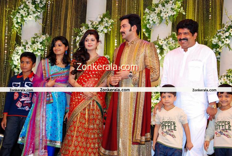 Prithviraj Supriya Wedding Reception Photo 3