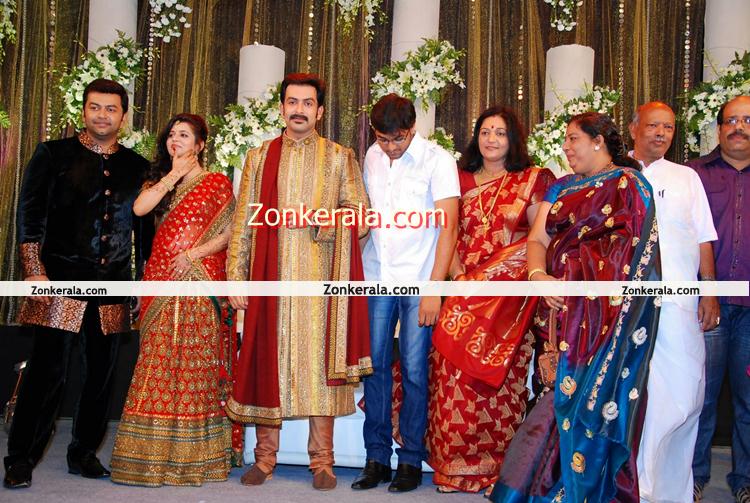 Prithviraj Supriya Wedding Reception Photo 5