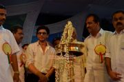 Shahrukh Khan At Emmanuval Silk Kochi Opening