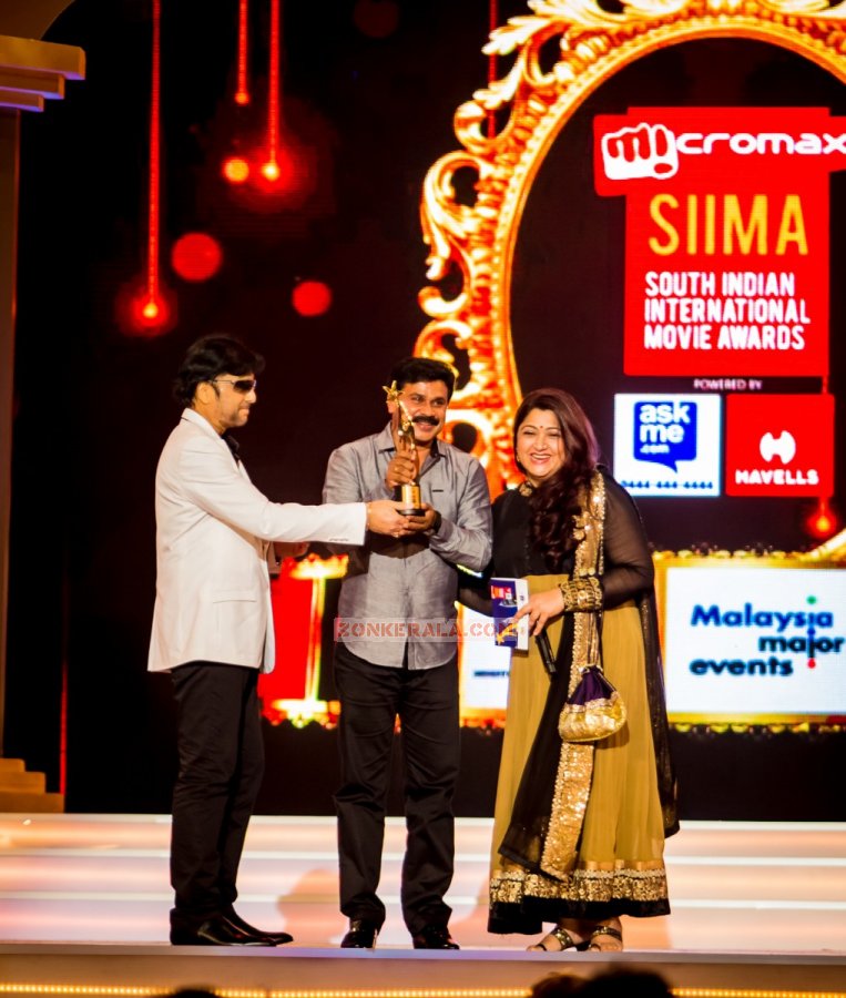 Karthick Dileep And Khushbu At Siima Awards 2014 134