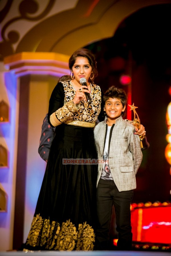 Sanoosha And Sanoop At Siima Awards 2014 885