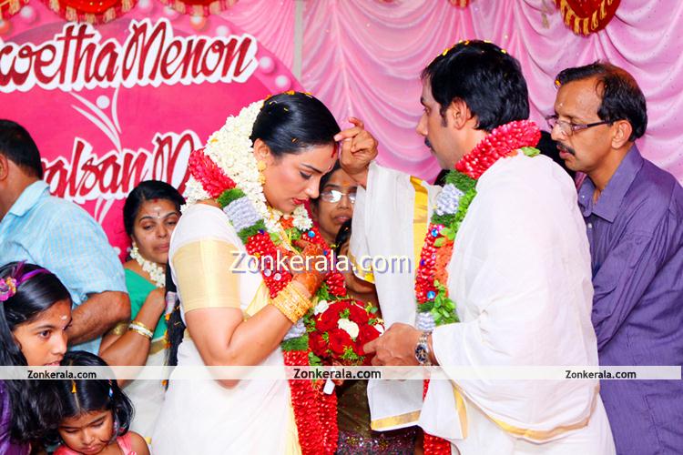 Swetha Menon Marriage Photos 3
