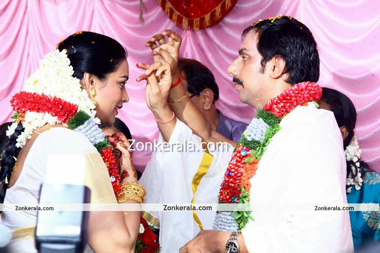 Swetha Menon Wedding Stills 1