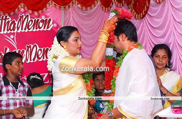 Swetha Menon Wedding Stills 2