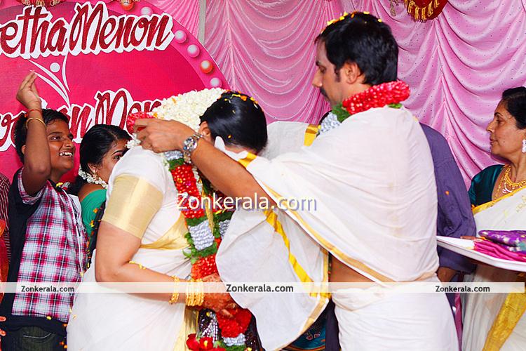 Swetha Menon Wedding Stills 3