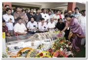 Seenath Paying Tribute To Lohithadas