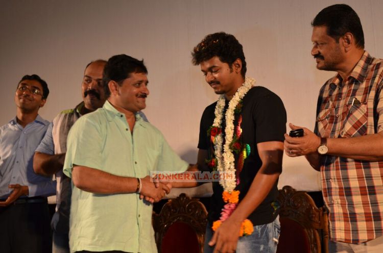 Vijay At Velayudham Trailer Launch In Kerala Stills 571