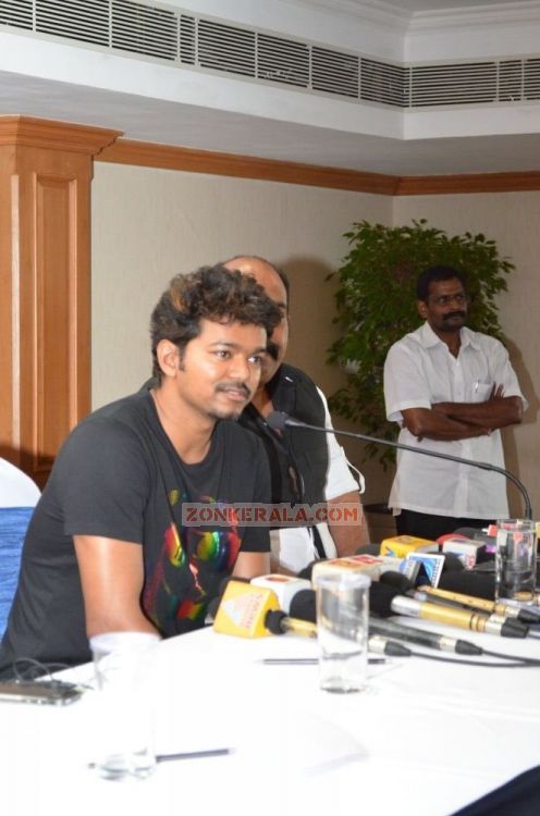 Vijay Press Meet In Kerala Pic 722