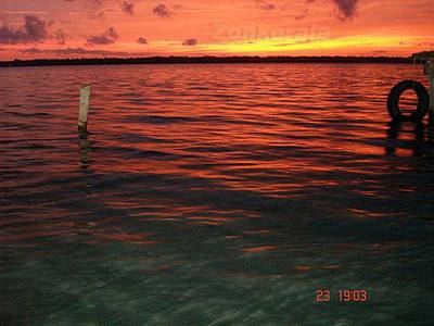 Kumarakom backwaters at sunset